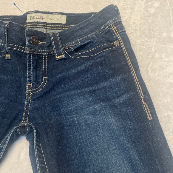 BKE Denim ADDISON Size 26 X 31 1/2 Blue Jeans - Picture 2 of 12